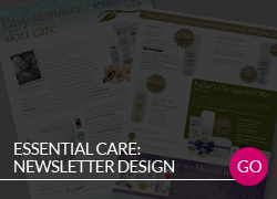 Essential Care Newsletter Design