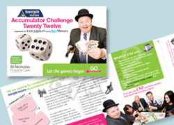 St Nicholas Hospice Care Leaflet Design